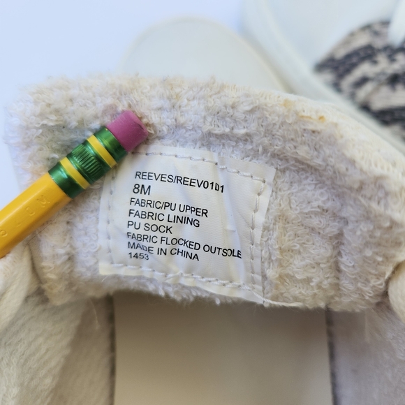 Steven New York By Steve Madden Neon Star Snakeskin Fabric Print Sneakers 8 M - Picture 14 of 16